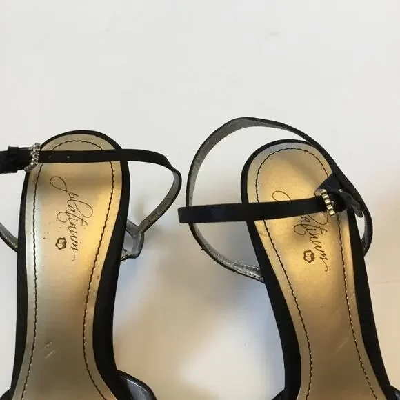 Platinum BP Black Sandals Heels - Picture 4 of 7